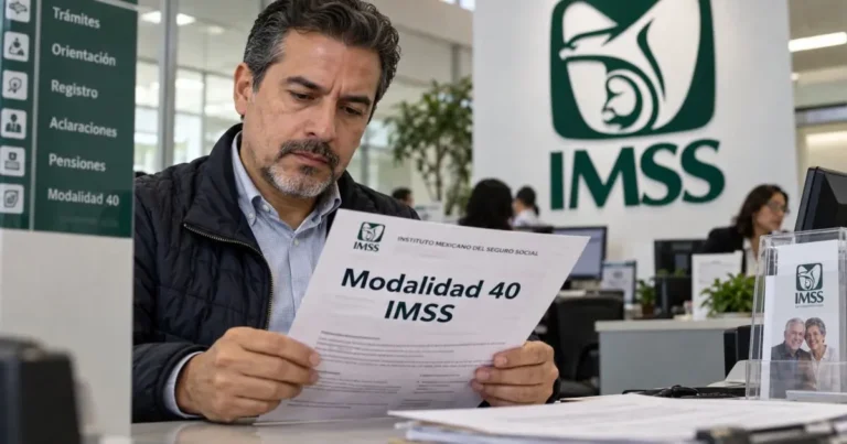 Gobierno federal regula la Modalidad 40 del IMSS tras detectar fraudes en pensiones