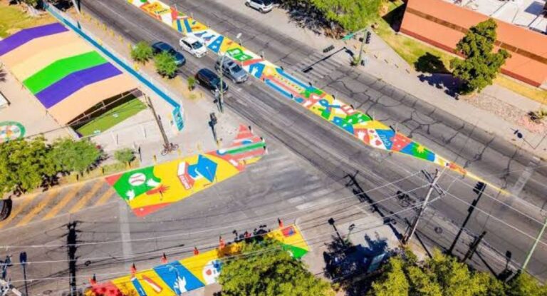 Asphalt Art repintará cruces de avenida Galeana en Hermosillo desde el 9 de octubre de 2026