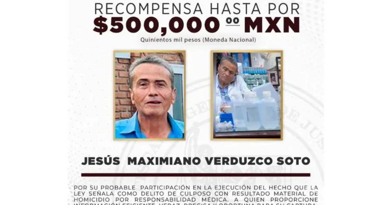 Se entrega médico vinculado a caso de sueros vitaminados con ocho muertes en Hermosillo