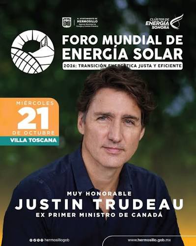 Foro Mundial de Energía Solar 2026 se realizará en Hermosillo del 21 al 23 de octubre