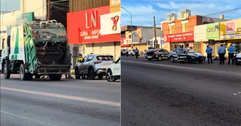 Muere ciclista de 76 años atropellado por camión de basura en Ciudad Obregón