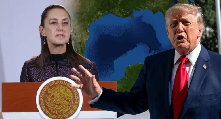 Trump afirma haber cambiado el nombre del Golfo de México a Golfo de América; Sheinbaum rechaza la denominación