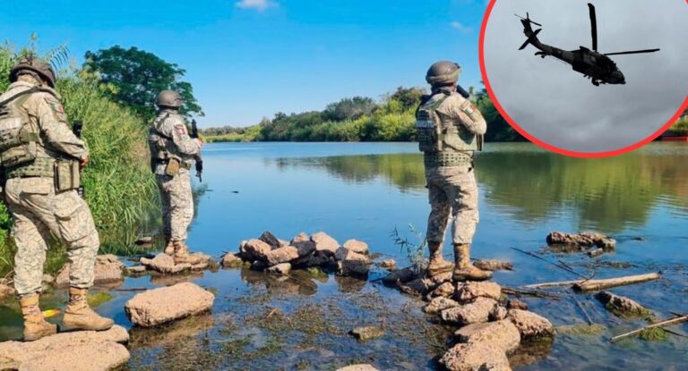 Despliegan 500 elementos de Sedena y Guardia Nacional en frontera de Tamaulipas para reforzar seguridad