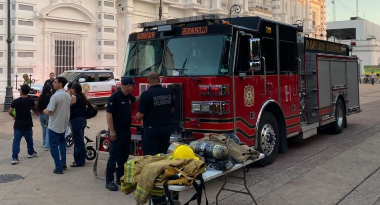Realizan primera Expo Prevención en Hermosillo para fomentar seguridad y apoyar a bombero lesionado