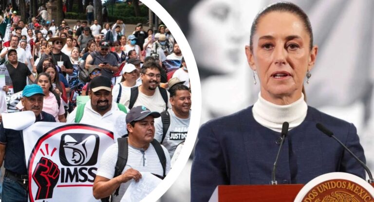 Sheinbaum presentará esta semana plan integral para trabajadores del IMSS con aumento salarial
