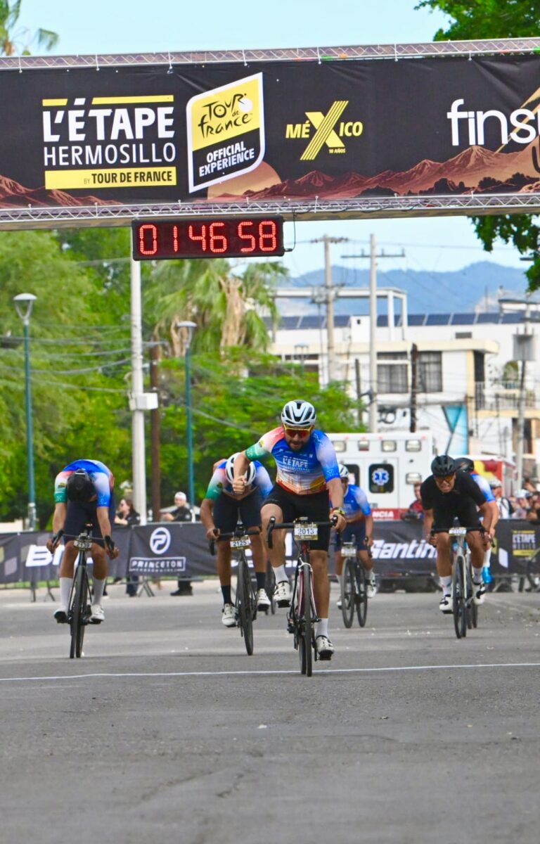 Israel González Bastidas conquista la Ruta Corta de L’Étape by Tour de France en Hermosillo