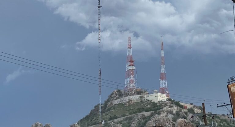 Lluvia y fuertes vientos benefician zona rural oriente de Hermosillo el 9 de octubre