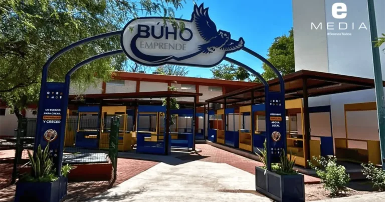 Plaza Búho Emprende de la Universidad de Sonora permanece sin uso pese a reglas para ventas estudiantiles