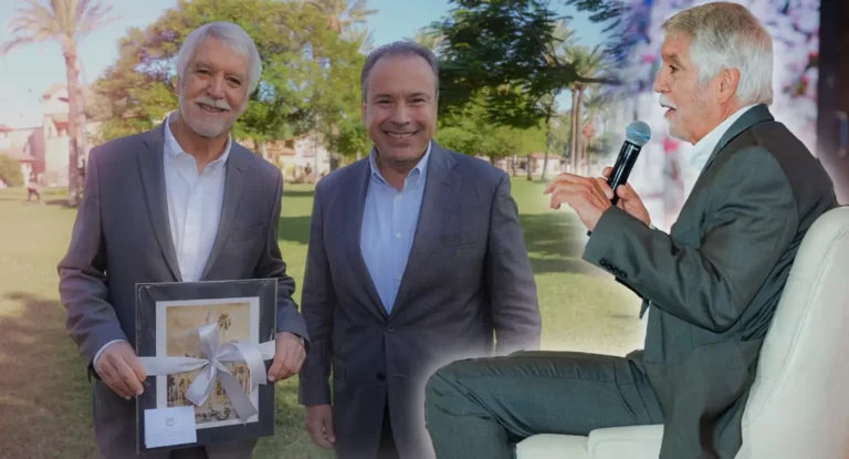 Enrique Peñalosa propone modelo de ciudad compacta y gestión eficiente del agua para Hermosillo