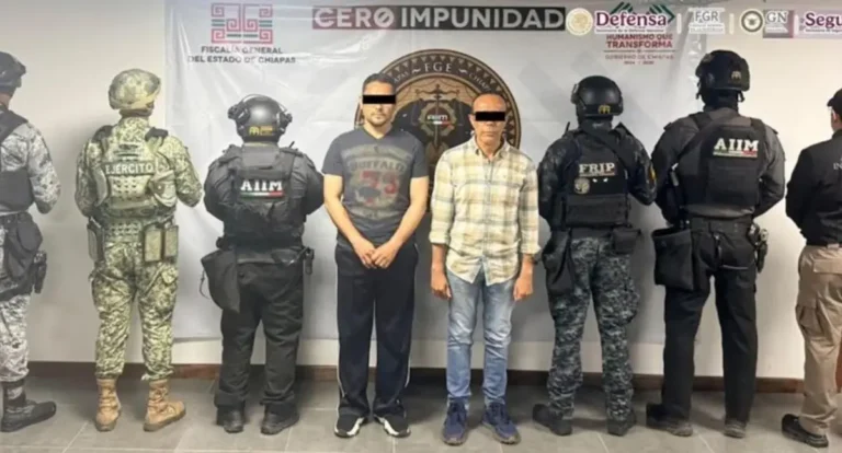 Detienen al alcalde de Suchiapa, Jorge Lorenzo Lara Cordero, en operativo federal el 3 de octubre de 2026