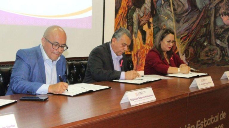 CEDH Sonora e Instituto Federal de la Defensoría Pública firman carta de entendimiento